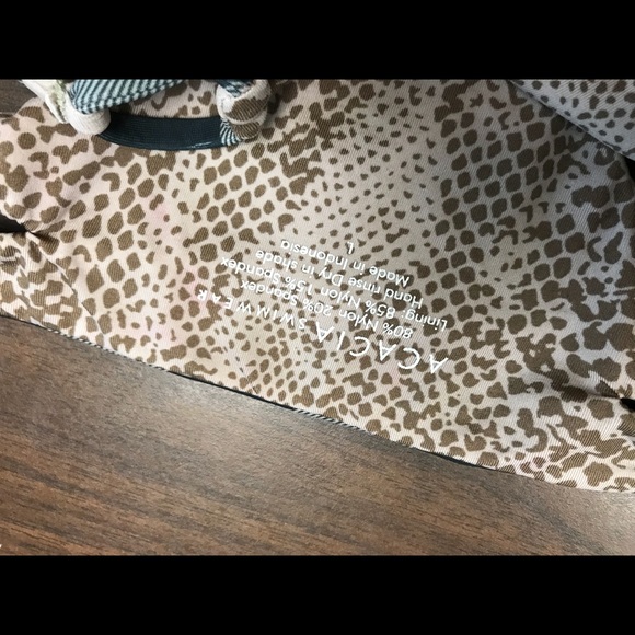 Acacia Swimwear molokini bikini bottom check large - Picture 8 of 8